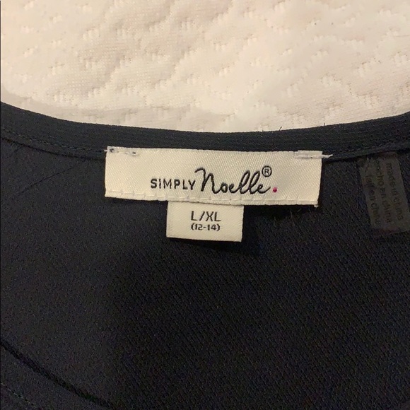 Long flowing 2-panel blouse. Size L/XL - Picture 7 of 9